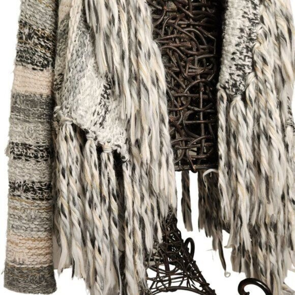 Bethany Mota Bohemian Fringe Cardigan - Size Small - Picture 13 of 13